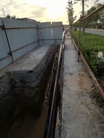 非开挖拉管、顶管施工