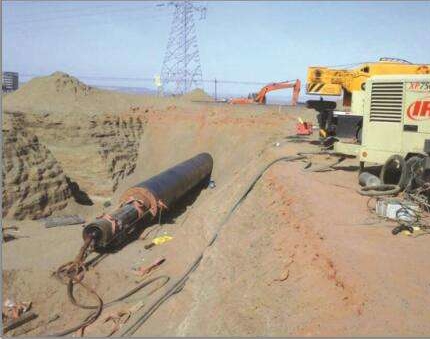 非开挖拉管、顶管施工